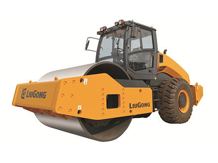 机械单钢轮压路机